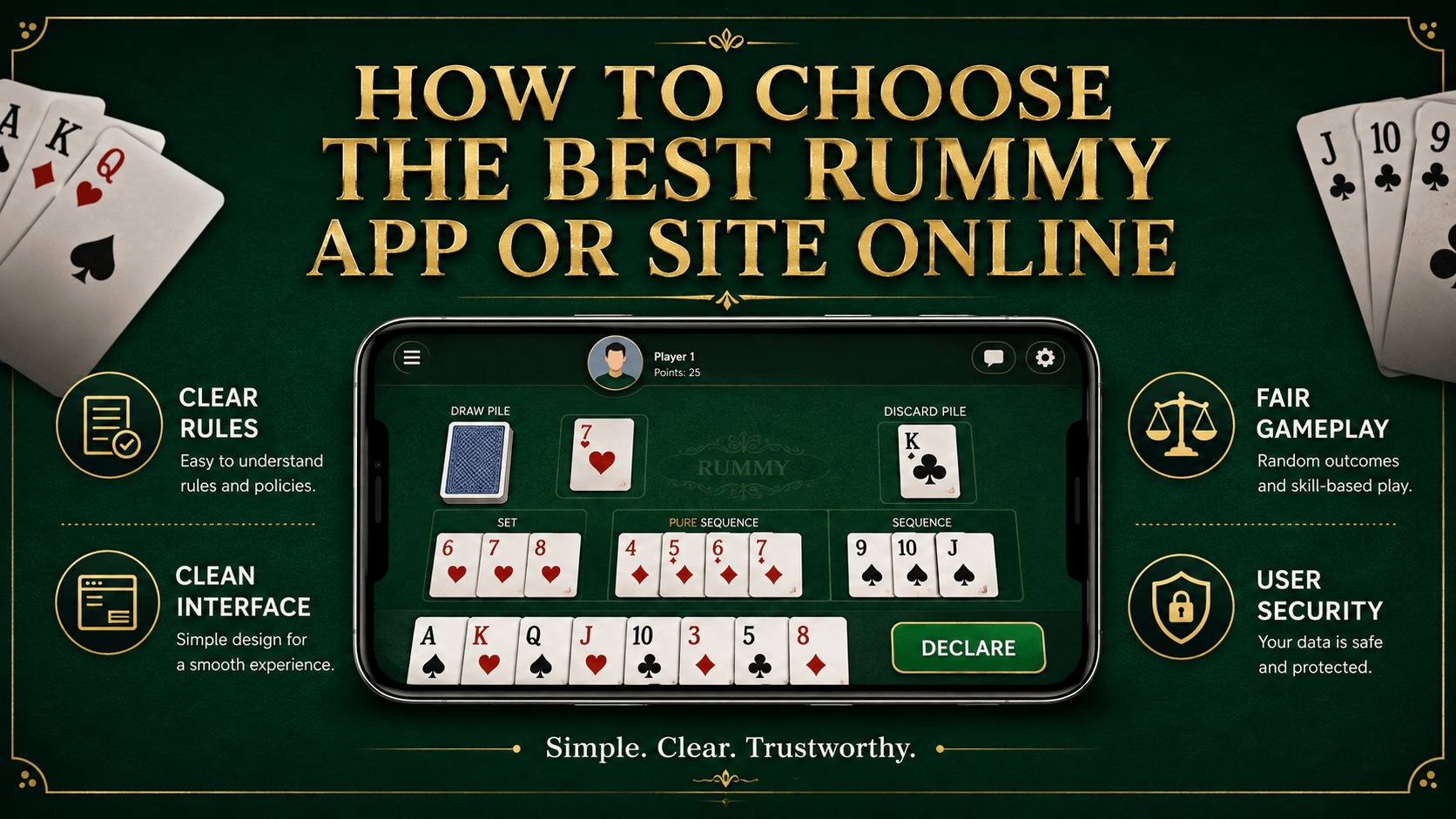 How to choose the best Rummy app or site online