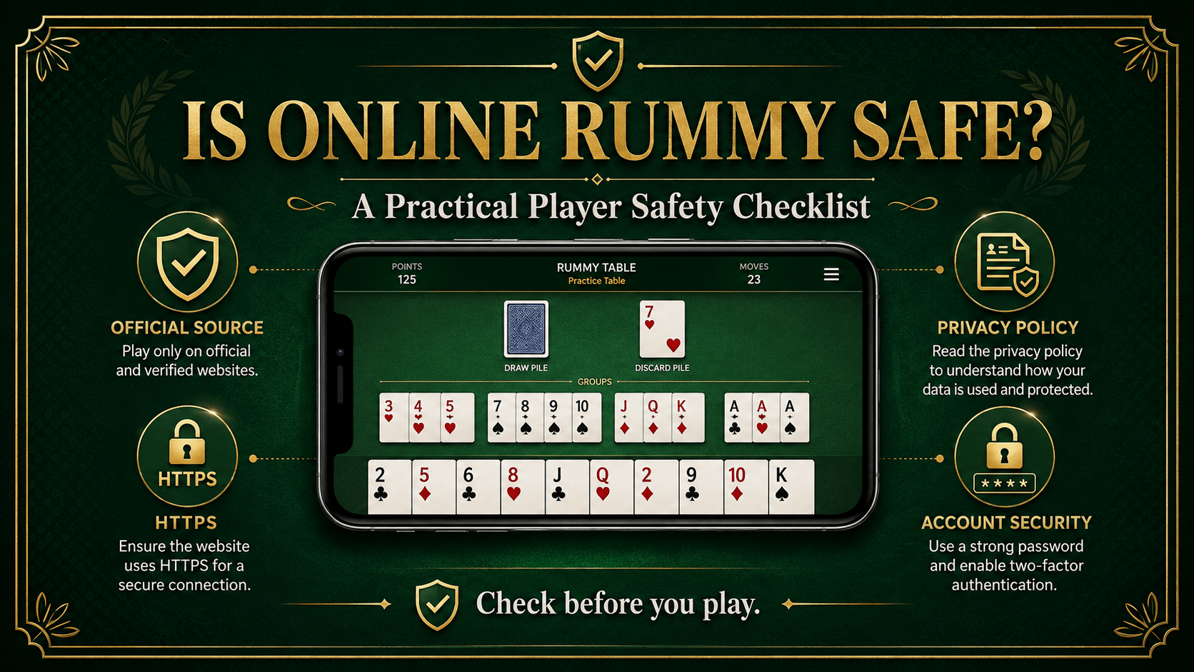 Is Online Rummy Safe? Online Rummy safety checklist for players